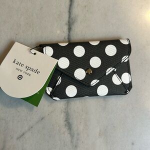 kate spade x Target Polka Dot Card Holder NWT